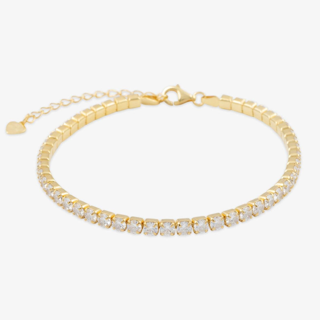 Tennis Bracelet Luxury Gold - Herzschmuck