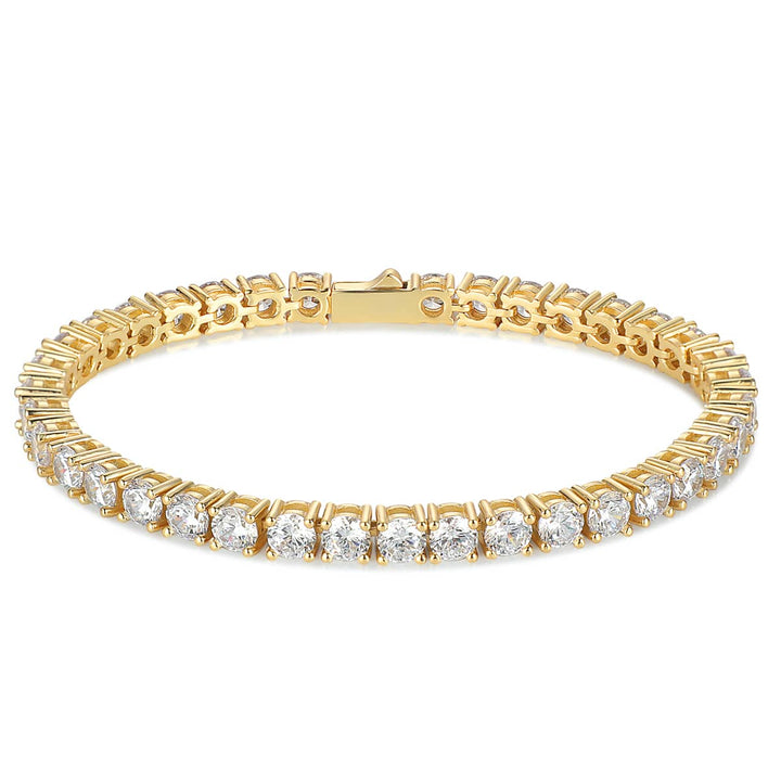 Men's Tennis Bracelet - Herzschmuck