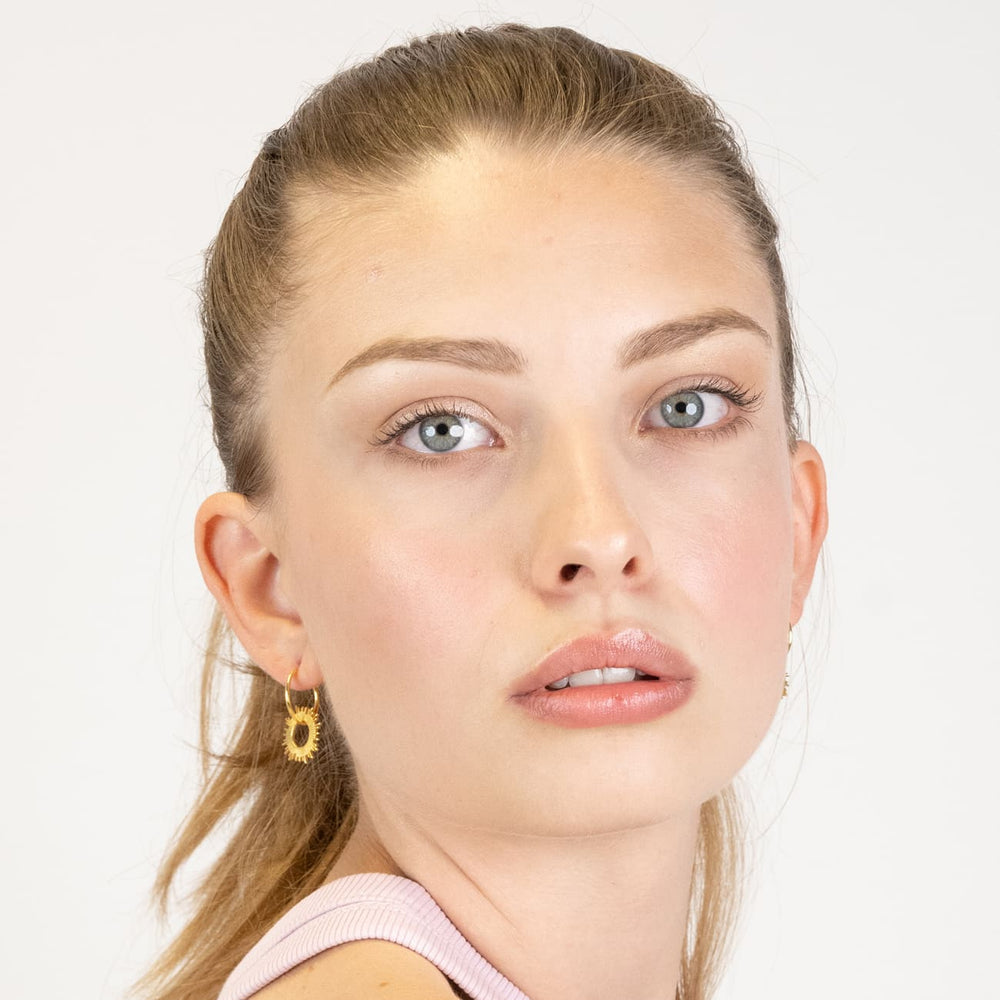 Sun Dance Earrings - Radiant Jewelry for a Sunny Look - Herzschmuck
