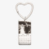 Charger l&#39;image dans la visionneuse de la galerie, herzschmuck Key Chains Personalized Calendar Photo Keychain